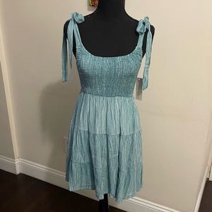 BNWT Smocked Tiered Mini Dress